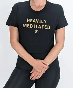 Flow Yoga Wear Meditated Crop Tee