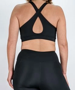 Flow Yoga Wear Midnight Black Keyhole Crop Top ❅ WINTER SALE ❅ 7 Flow Yoga Wear Midnight Black Keyhole Crop Top ❅ WINTER SALE ❅