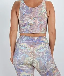 Flow Yoga Wear Opal Queen Comfort Crop Top Comfort Crops