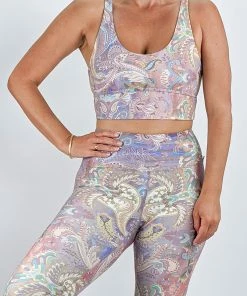 Flow Yoga Wear Opal Queen Comfort Crop Top Comfort Crops
