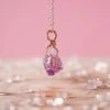 Flow Yoga Wear Jewellery Amethyst Dainty Necklace