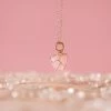 Flow Yoga Wear Jewellery Rose Quartz Dainty Necklace 2 Flow Yoga Wear Jewellery Rose Quartz Dainty Necklace