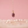 Flow Yoga Wear Jewellery Pink Tourmaline Dainty Necklace 1 Flow Yoga Wear Jewellery Pink Tourmaline Dainty Necklace