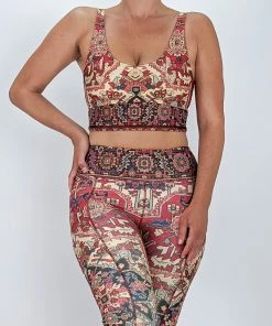 Flow Yoga Wear Comfort Crops Persia Comfort Crop Top