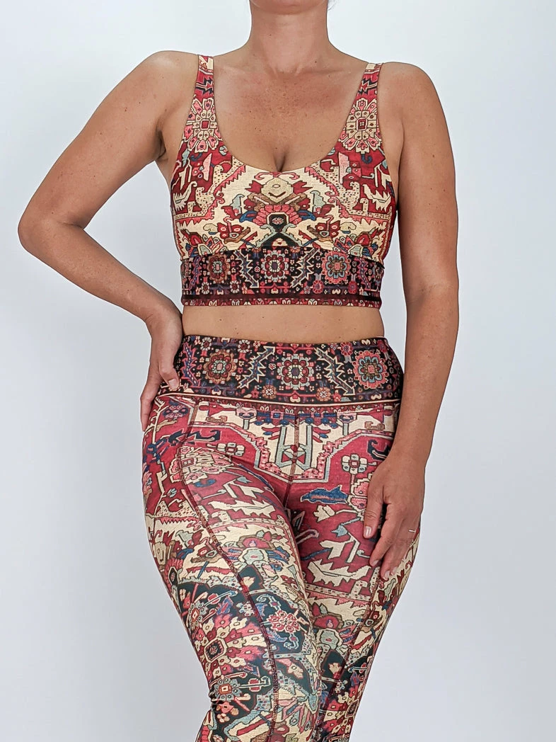 Flow Yoga Wear Comfort Crops Persia Comfort Crop Top 3 Flow Yoga Wear Comfort Crops Persia Comfort Crop Top