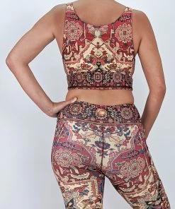 Flow Yoga Wear Comfort Crops Persia Comfort Crop Top