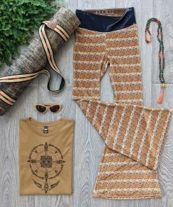 Flow Yoga Wear Wild Crop Tee ❅ WINTER SALE ❅