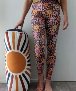 Flow Yoga Wear ❇ FLOW HOME ❇ Flow Rising Sun Yoga Bolster - Rectangular