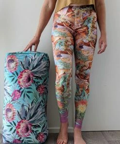 Flow Yoga Wear ❇ FLOW HOME ❇ Flow Spring Waratah Yoga Bolster - Rectangular