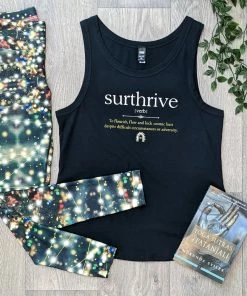 Flow Yoga Wear Surthrive Singlet Tees & Tanks