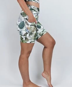 Flow Yoga Wear Pocket Shorties Paradise Pocket Shortie