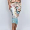 Flow Yoga Wear ⚘ AUSTRALIANA ⚘ Reef Dreams Pure Capri Legging