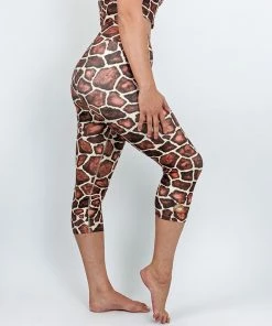 Flow Yoga Wear ❅ WINTER SALE ❅ Safari Pure Capri Legging