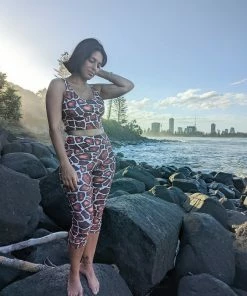 Flow Yoga Wear ❅ WINTER SALE ❅ Safari Pure Capri Legging