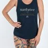 Flow Yoga Wear Surthrive Singlet Tees & Tanks
