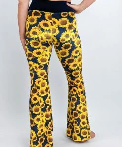 Flow Yoga Wear Sunflower Velvet Flare ♁ NEW ♁ 9 Flow Yoga Wear Sunflower Velvet Flare ♁ NEW ♁