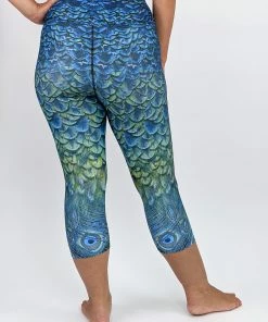 Flow Yoga Wear Pure Capri Leggings Sapphire Serpent Pure Capri Legging 7 Flow Yoga Wear Pure Capri Leggings Sapphire Serpent Pure Capri Legging