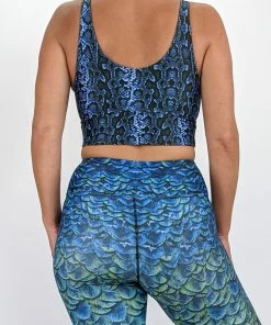 Flow Yoga Wear Sapphire Serpent Comfort Crop Top Comfort Crops 9 Flow Yoga Wear Sapphire Serpent Comfort Crop Top Comfort Crops