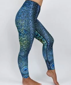 Flow Yoga Wear Sapphire Serpent Pure Full Legging Pure Full Leggings