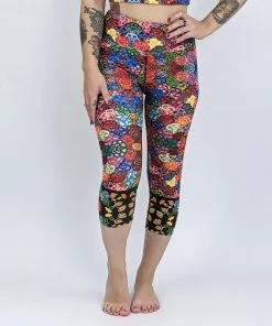 Flow Yoga Wear Senorita Pure Capri Legging XXS ❅ WINTER SALE ❅