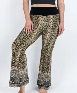 Flow Yoga Wear Flares Snake Charmer Velvet Flare