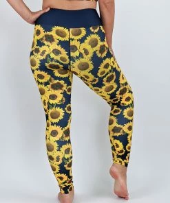 Flow Yoga Wear Sunflower Pure Full Legging XXS & 3XL