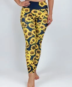 Flow Yoga Wear Sunflower Pure Full Legging XXS & 3XL