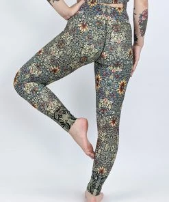 Flow Yoga Wear Thornwood Pure Full Legging XXS,XS, 2XL,3XL