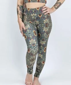 Flow Yoga Wear Thornwood Pure Full Legging XXS,XS, 2XL,3XL