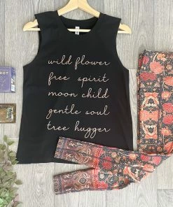 Flow Yoga Wear Wildflower Womens Tank 2.0 ❅ WINTER SALE ❅