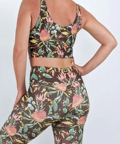 Flow Yoga Wear ⚘ AUSTRALIANA ⚘ Wallum Country Comfort Crop Top