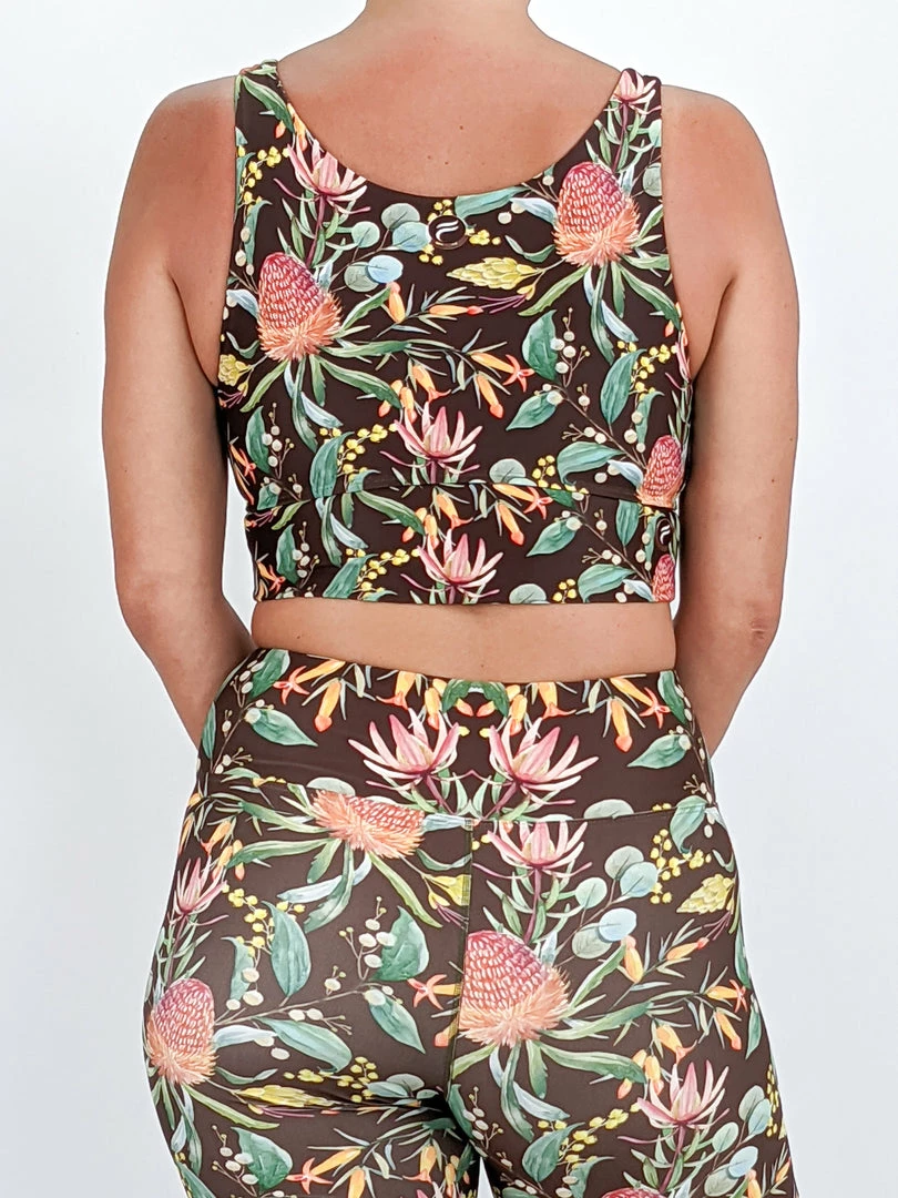 Flow Yoga Wear ⚘ AUSTRALIANA ⚘ Wallum Country Comfort Crop Top 5 Flow Yoga Wear ⚘ AUSTRALIANA ⚘ Wallum Country Comfort Crop Top