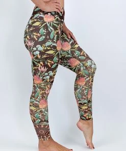 Flow Yoga Wear Wallum Country Pure Full Legging ⚘ AUSTRALIANA ⚘