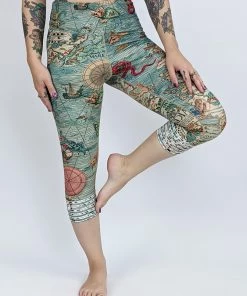 Flow Yoga Wear Wanderlust Pure Capri Legging ❅ WINTER SALE ❅