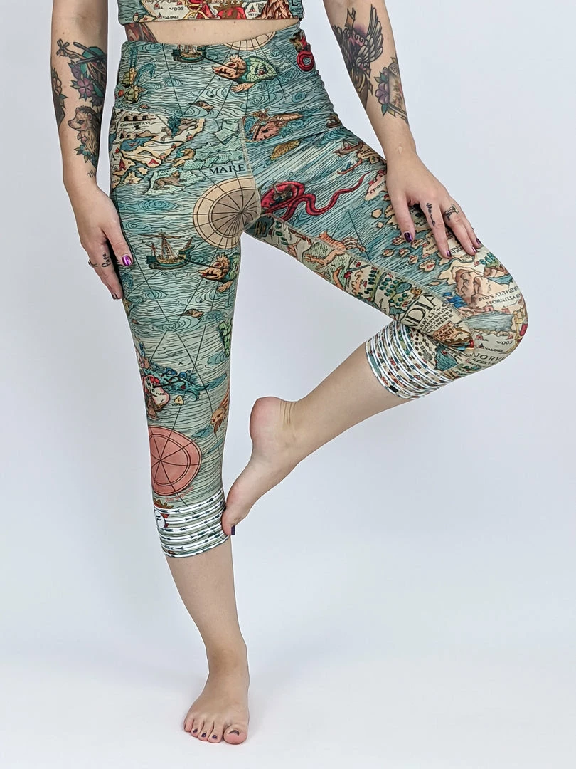Flow Yoga Wear Wanderlust Pure Capri Legging ❅ WINTER SALE ❅ 3 Flow Yoga Wear Wanderlust Pure Capri Legging ❅ WINTER SALE ❅