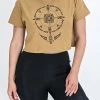 Flow Yoga Wear Wild Crop Tee ❅ WINTER SALE ❅