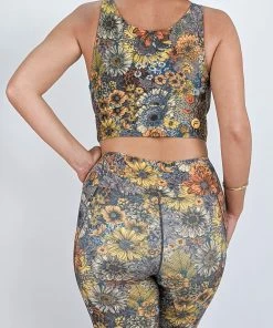 Flow Yoga Wear Comfort Crops Wild & Free Comfort Crop Top