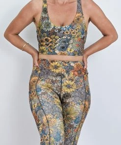 Flow Yoga Wear Comfort Crops Wild & Free Comfort Crop Top