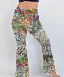 Flow Yoga Wear Flares Wildflower Velvet Flare