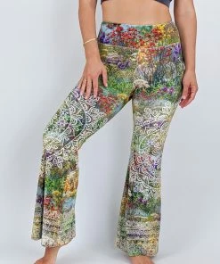 Flow Yoga Wear Flares Wildflower Velvet Flare
