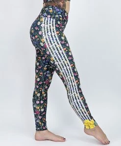 Flow Yoga Wear Ditsy Pure Full Legging XL