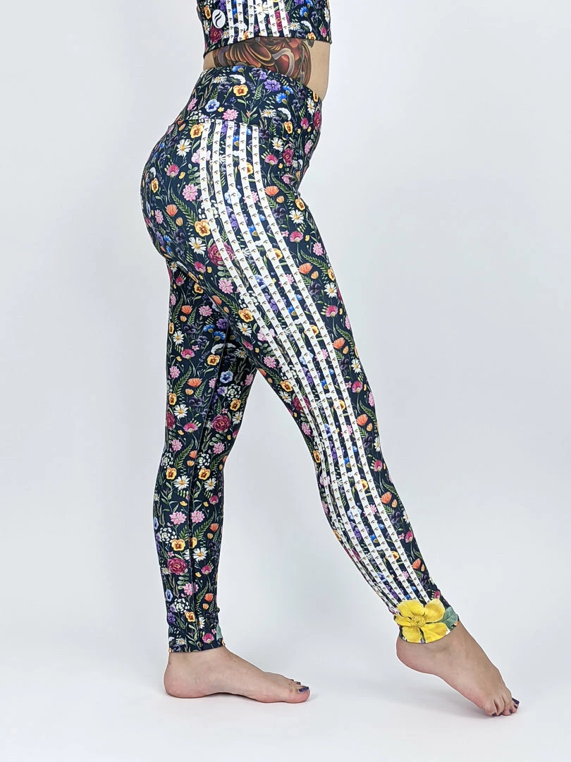 Flow Yoga Wear Ditsy Pure Full Legging XL 4 Flow Yoga Wear Ditsy Pure Full Legging XL