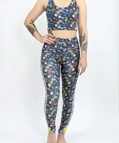 Flow Yoga Wear Ditsy Pure Full Legging XL 9 Flow Yoga Wear Ditsy Pure Full Legging XL