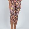 Flow Yoga Wear Pure Capri Leggings Woodstock Pure Capri Legging