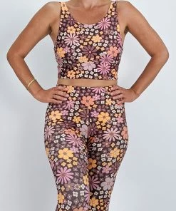 Flow Yoga Wear Woodstock Comfort Crop Top