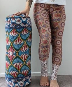 Flow Yoga Wear Flow Jaipur Yoga Bolster - Round ❇ FLOW HOME ❇
