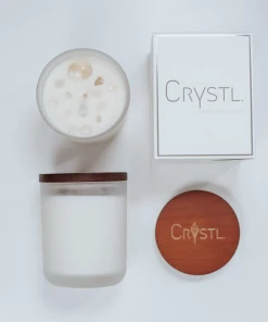 Flow Yoga Wear Crystal Candle Single Wick ❅ WINTER SALE ❅