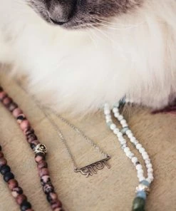 Flow Yoga Wear Prajna Sanskrit Necklace (Knowledge) Jewellery